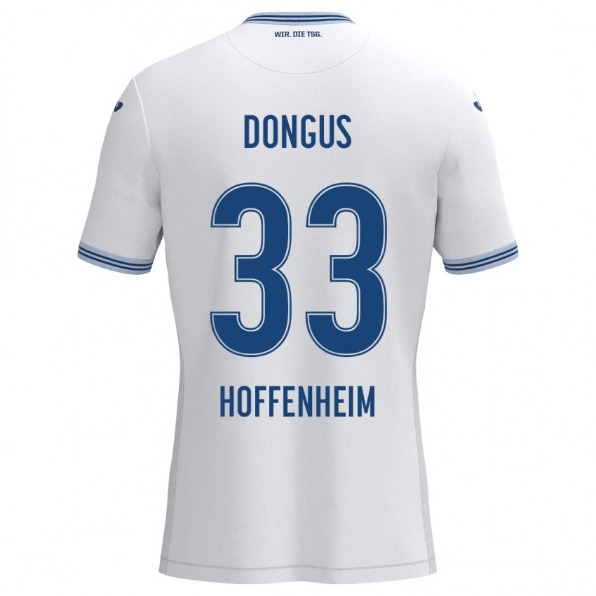 Homem Camisola Fabienne Dongus #33 Azul Branco Alternativa 2024/25 Camisa Brasil