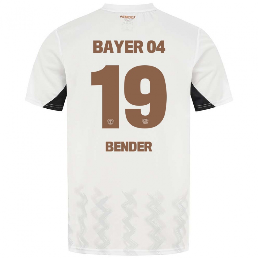 Homem Camisola Loreen Bender #19 Preto Branco Alternativa 2024/25 Camisa Brasil