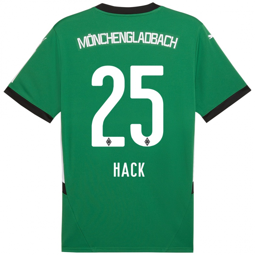 Homem Camisola Robin Hack #25 Verde Branco Alternativa 2024/25 Camisa Brasil