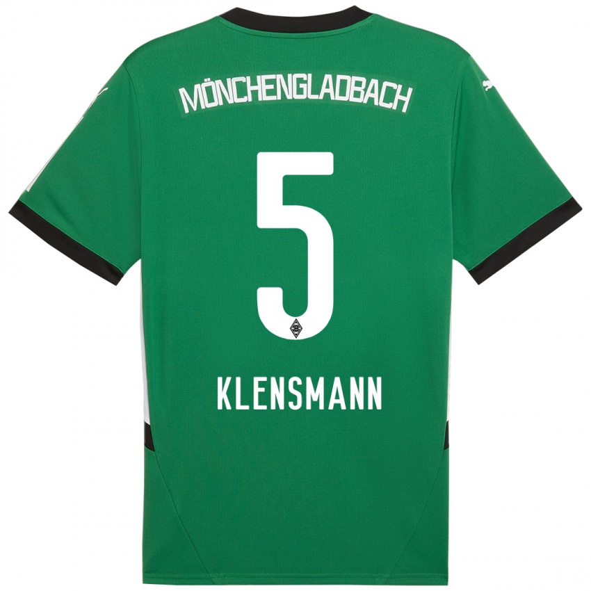 Homem Camisola Paula Klensmann #5 Verde Branco Alternativa 2024/25 Camisa Brasil