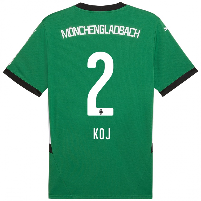 Homem Camisola Julia Koj #2 Verde Branco Alternativa 2024/25 Camisa Brasil