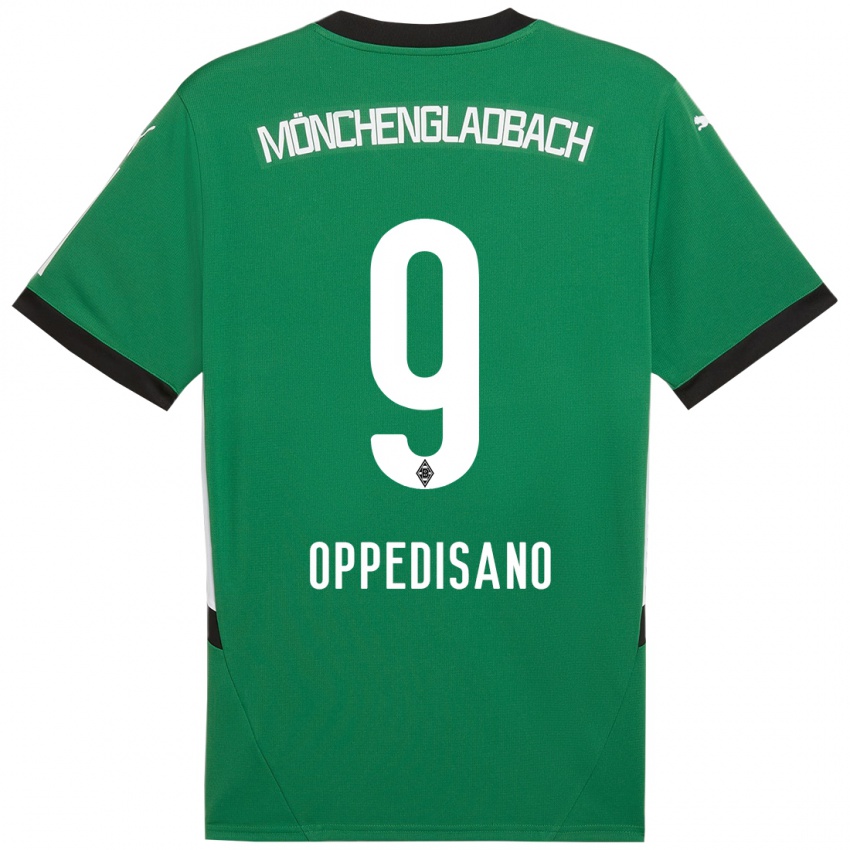 Homem Camisola Valentina Oppedisano #9 Verde Branco Alternativa 2024/25 Camisa Brasil