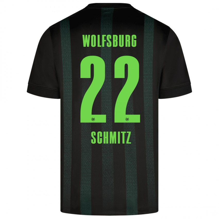 Homem Camisola Lisa Schmitz #22 Verde Escuro Alternativa 2024/25 Camisa Brasil