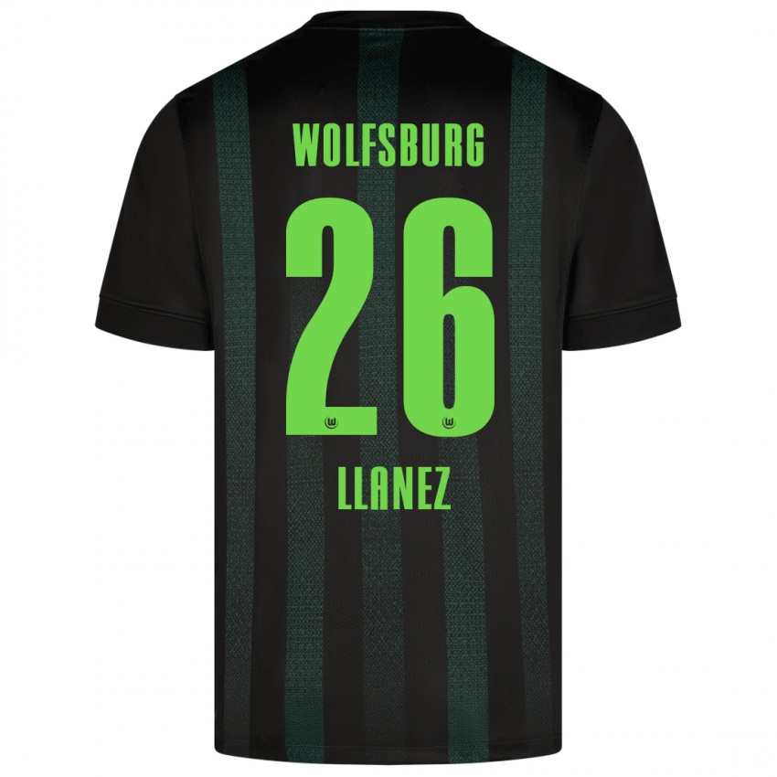 Homem Camisola Ulysses Llanez #26 Verde Escuro Alternativa 2024/25 Camisa Brasil