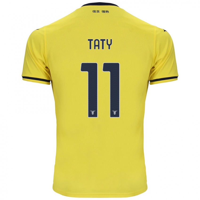 Homem Camisola Taty Castellanos #11 Amarelo Alternativa 2024/25 Camisa Brasil