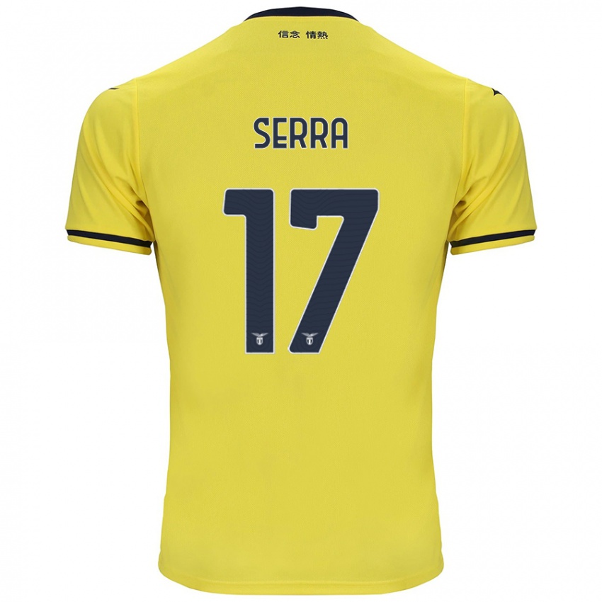 Homem Camisola Federico Serra #17 Amarelo Alternativa 2024/25 Camisa Brasil