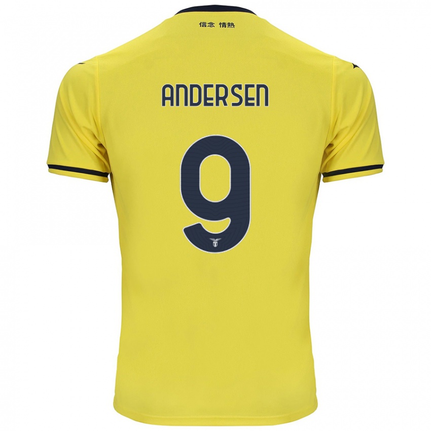 Homem Camisola Signe Holt Andersen #9 Amarelo Alternativa 2024/25 Camisa Brasil