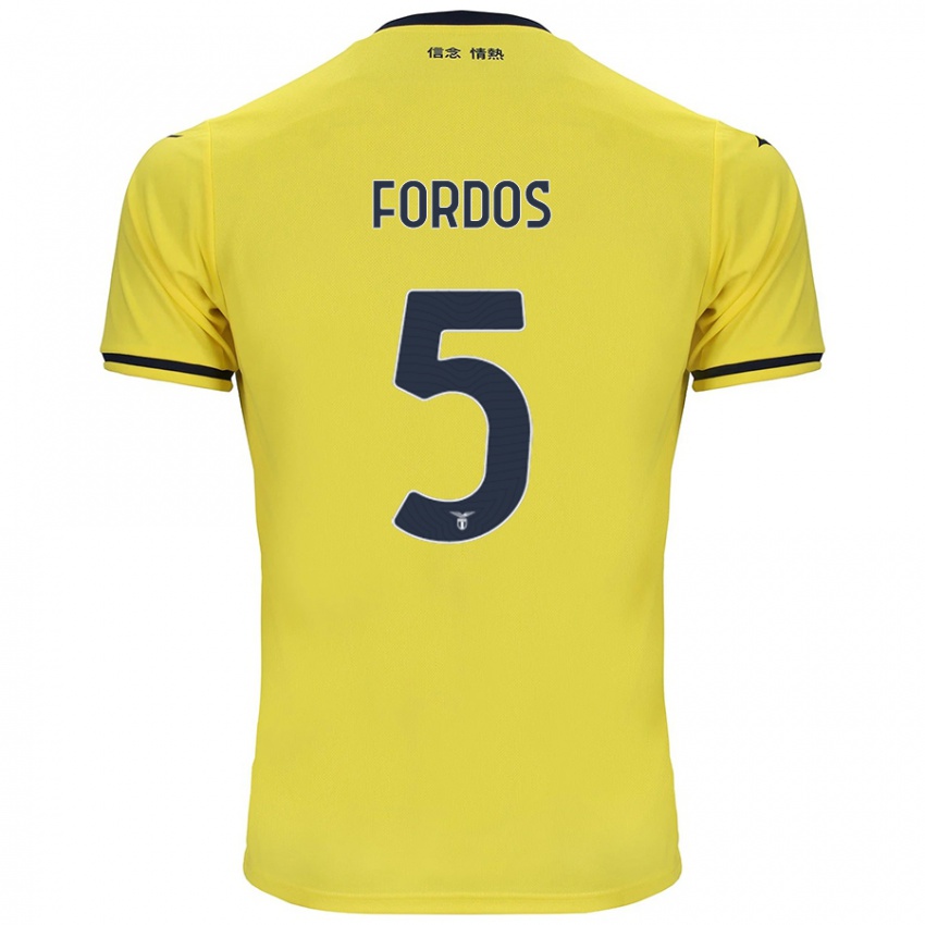 Homem Camisola Beatrix Fordos #5 Amarelo Alternativa 2024/25 Camisa Brasil