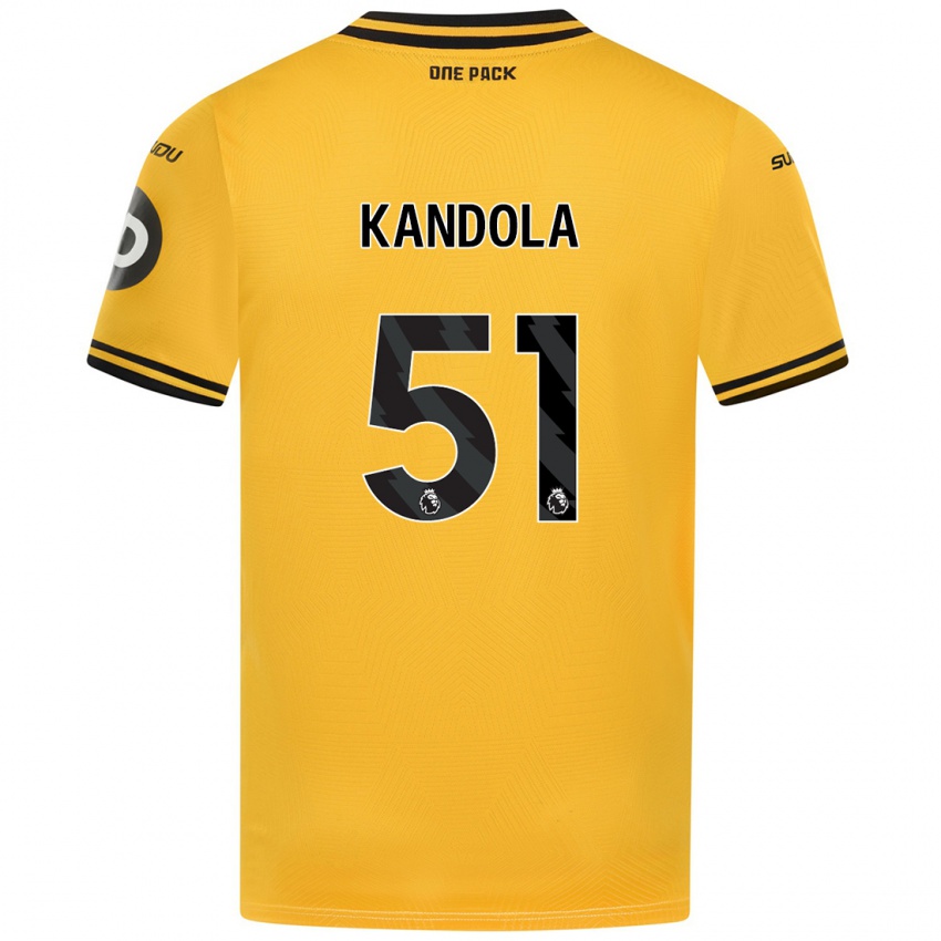 Mulher Camisola Kam Kandola #51 Amarelo Principal 2024/25 Camisa Brasil