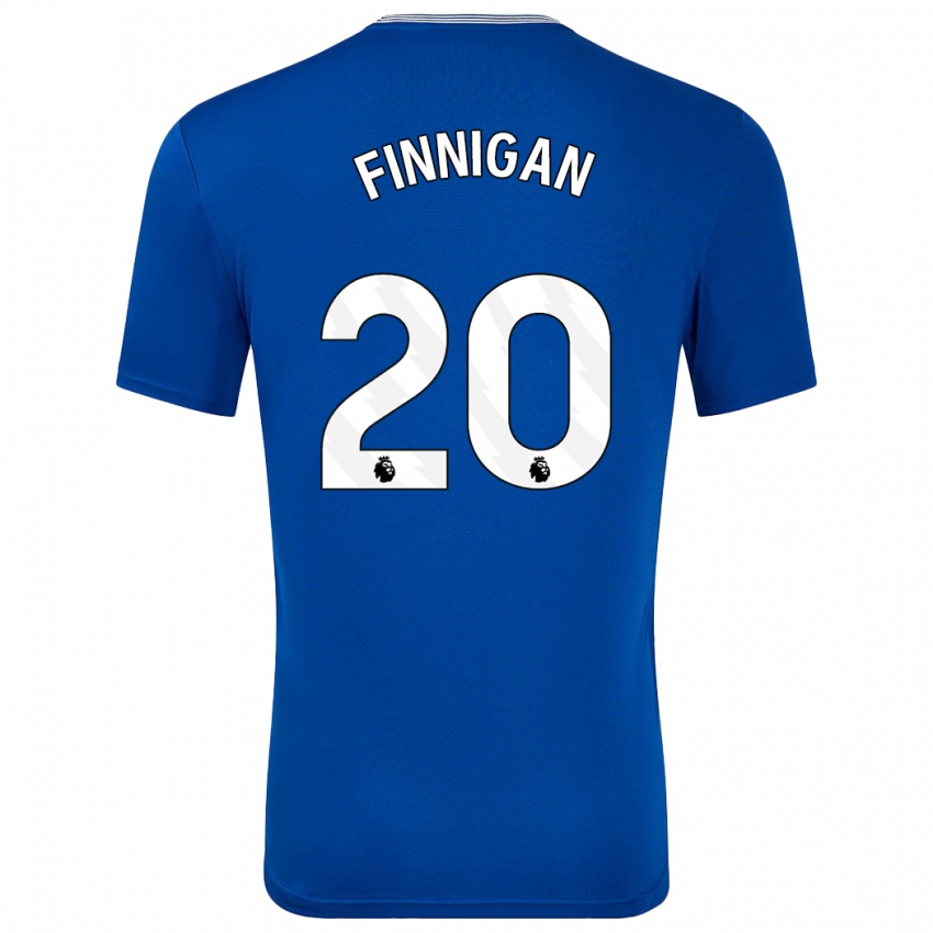 Mulher Camisola Megan Finnigan #20 Azul Com Principal 2024/25 Camisa Brasil