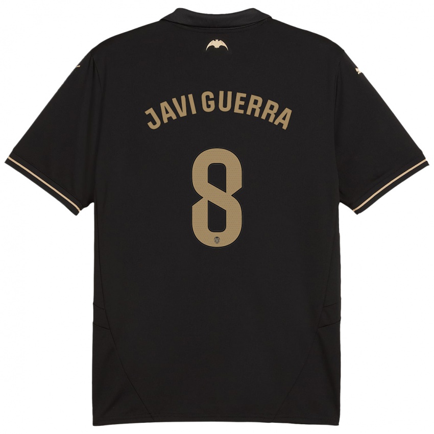 Mulher Camisola Javi Guerra #8 Preto Alternativa 2024/25 Camisa Brasil