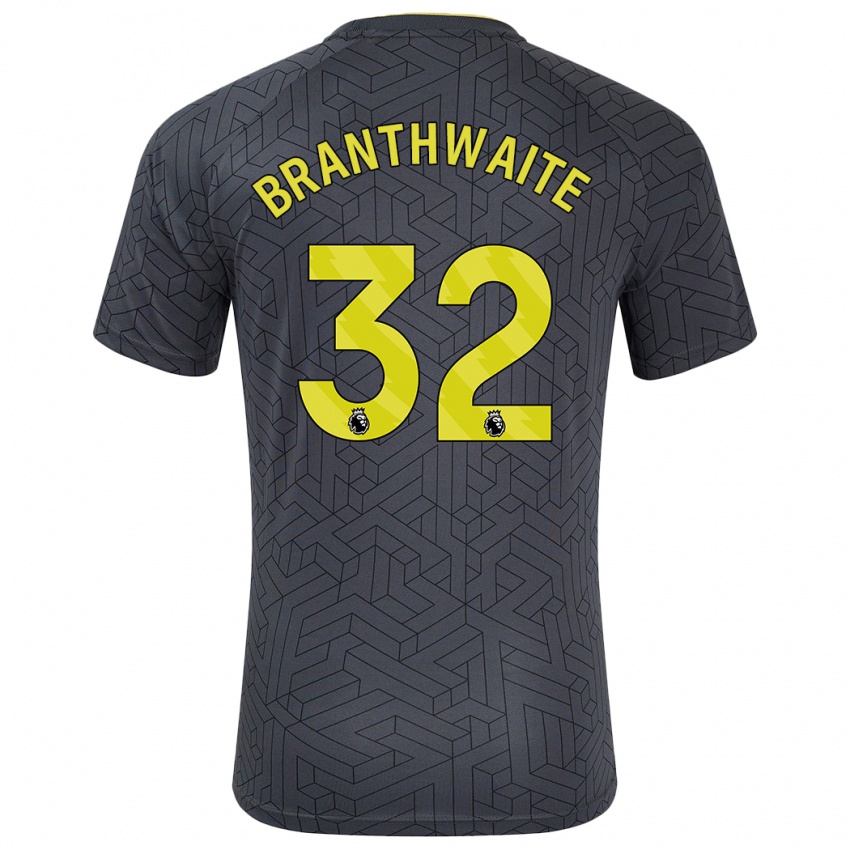 Mulher Camisola Jarrad Branthwaite #32 Amarelo Preto Alternativa 2024/25 Camisa Brasil