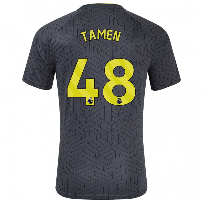 Mulher Camisola William Tamen #48 Amarelo Preto Alternativa 2024/25 Camisa Brasil