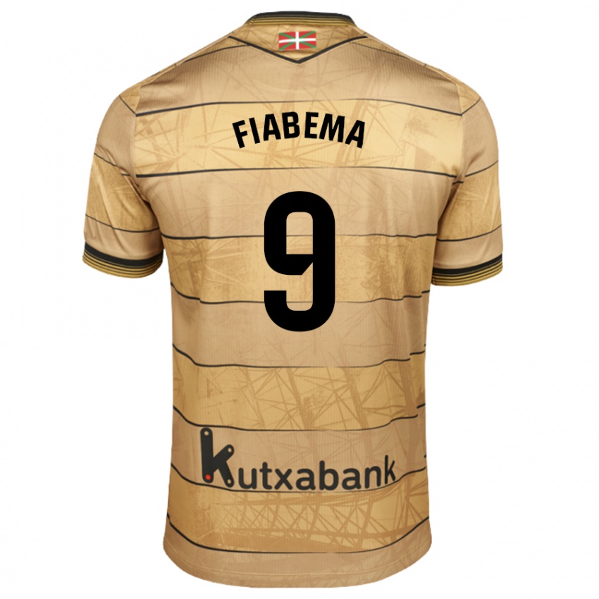 Mulher Camisola Bryan Fiabema #9 Castanho Alternativa 2024/25 Camisa Brasil