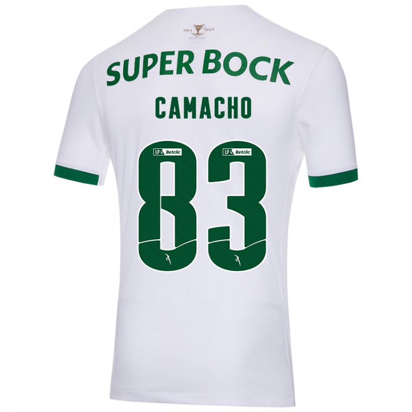 Mulher Camisola Rafael Camacho #83 Verde Branco Alternativa 2024/25 Camisa Brasil