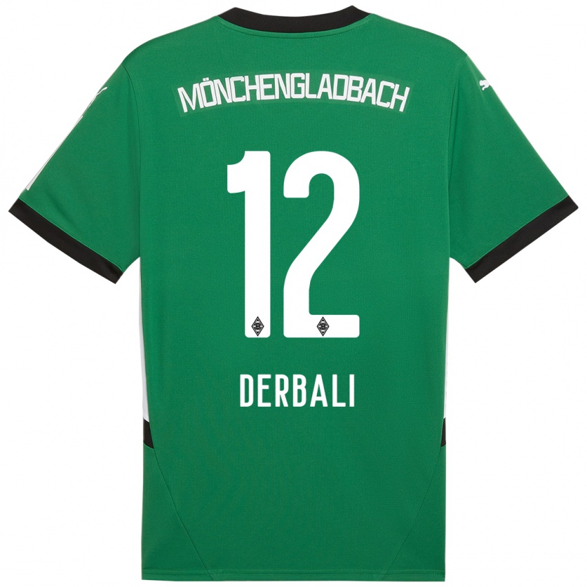 Mulher Camisola Louisa Derbali #12 Verde Branco Alternativa 2024/25 Camisa Brasil