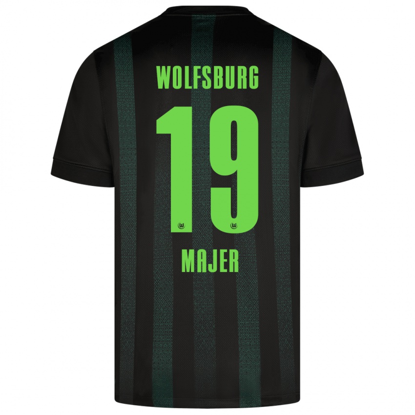 Mulher Camisola Lovro Majer #19 Verde Escuro Alternativa 2024/25 Camisa Brasil