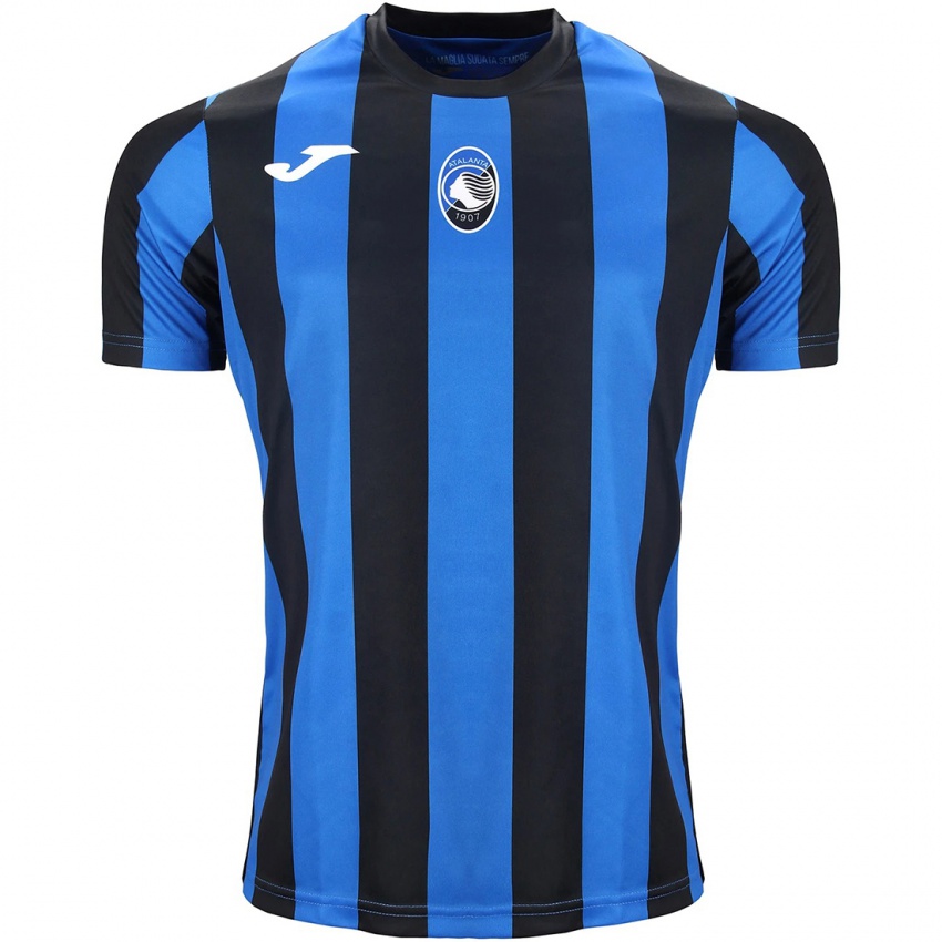 Criança Camisola Berat Djimsiti #19 Azul Preto Principal 2024/25 Camisa Brasil