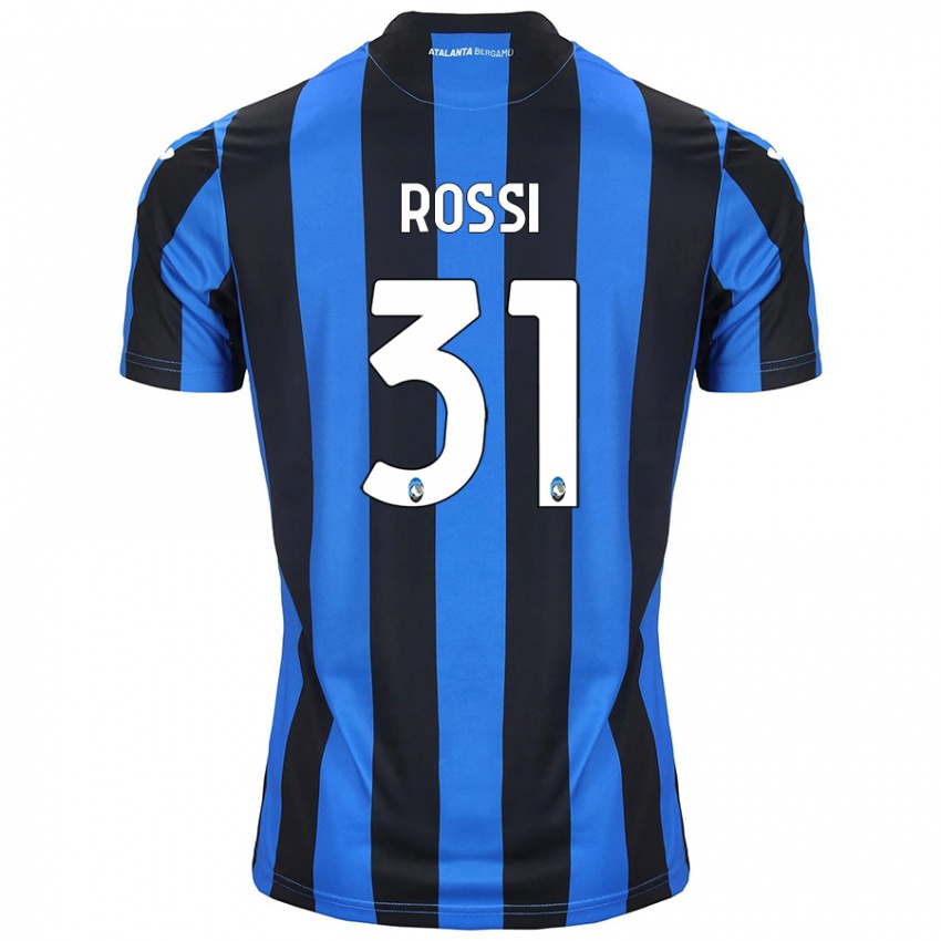 Criança Camisola Francesco Rossi #31 Azul Preto Principal 2024/25 Camisa Brasil