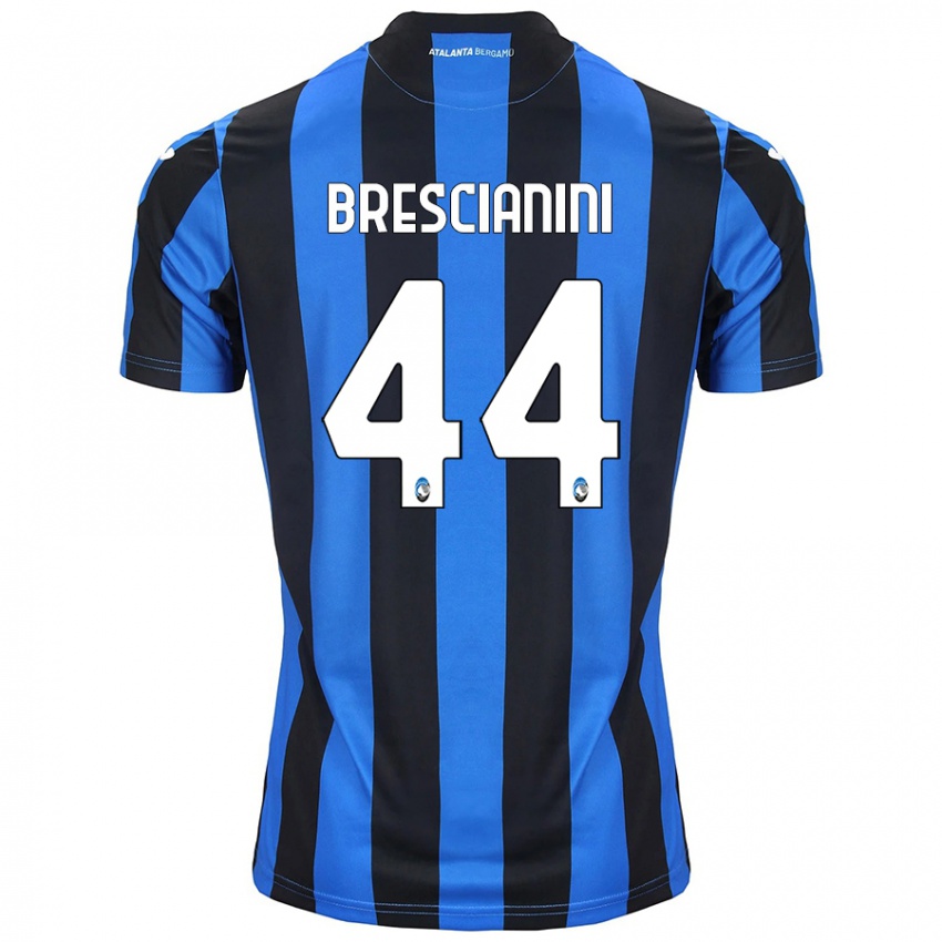 Criança Camisola Marco Brescianini #44 Azul Preto Principal 2024/25 Camisa Brasil