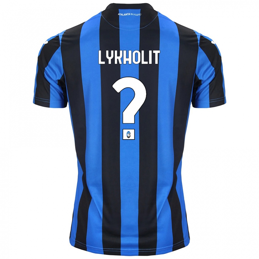 Criança Camisola Ivan Lykholit #0 Azul Preto Principal 2024/25 Camisa Brasil