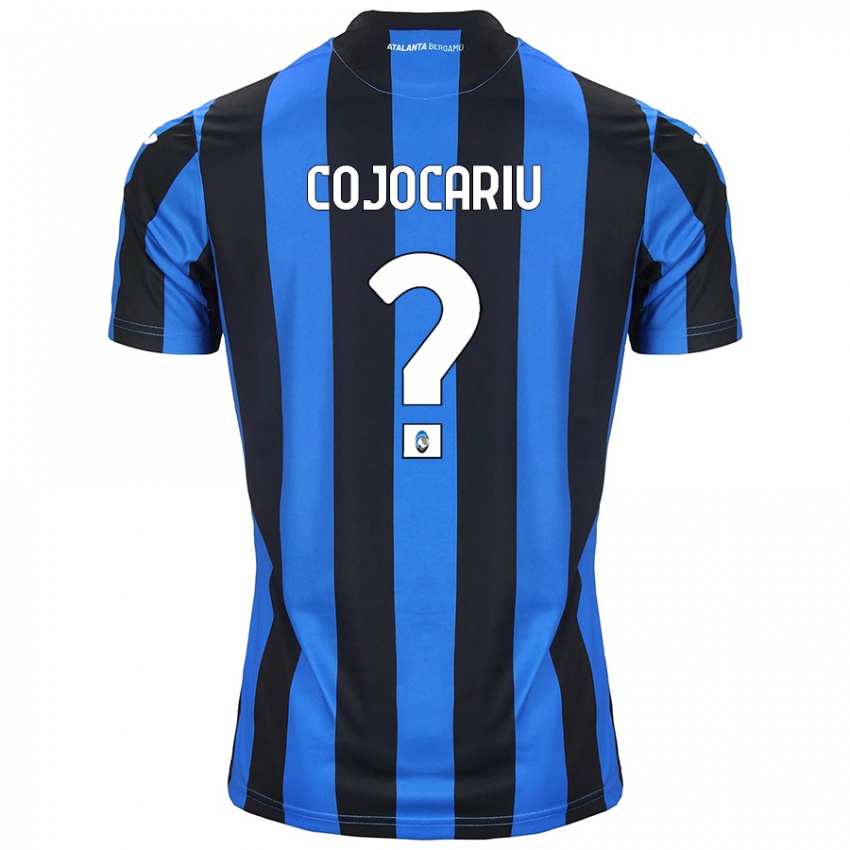 Criança Camisola Raul Cojocariu #0 Azul Preto Principal 2024/25 Camisa Brasil