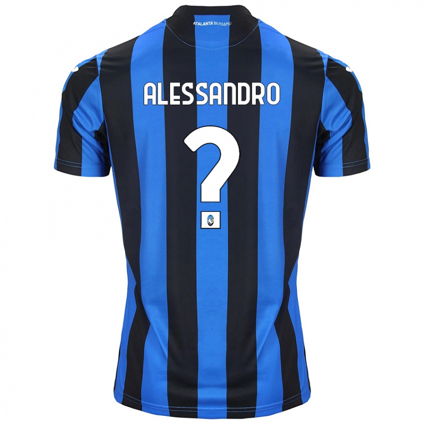 Criança Camisola Alessandro Rinaldi #0 Azul Preto Principal 2024/25 Camisa Brasil