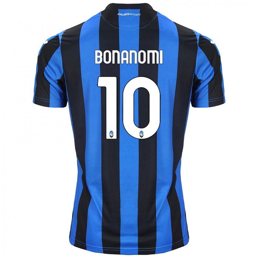 Criança Camisola Andrea Bonanomi #10 Azul Preto Principal 2024/25 Camisa Brasil