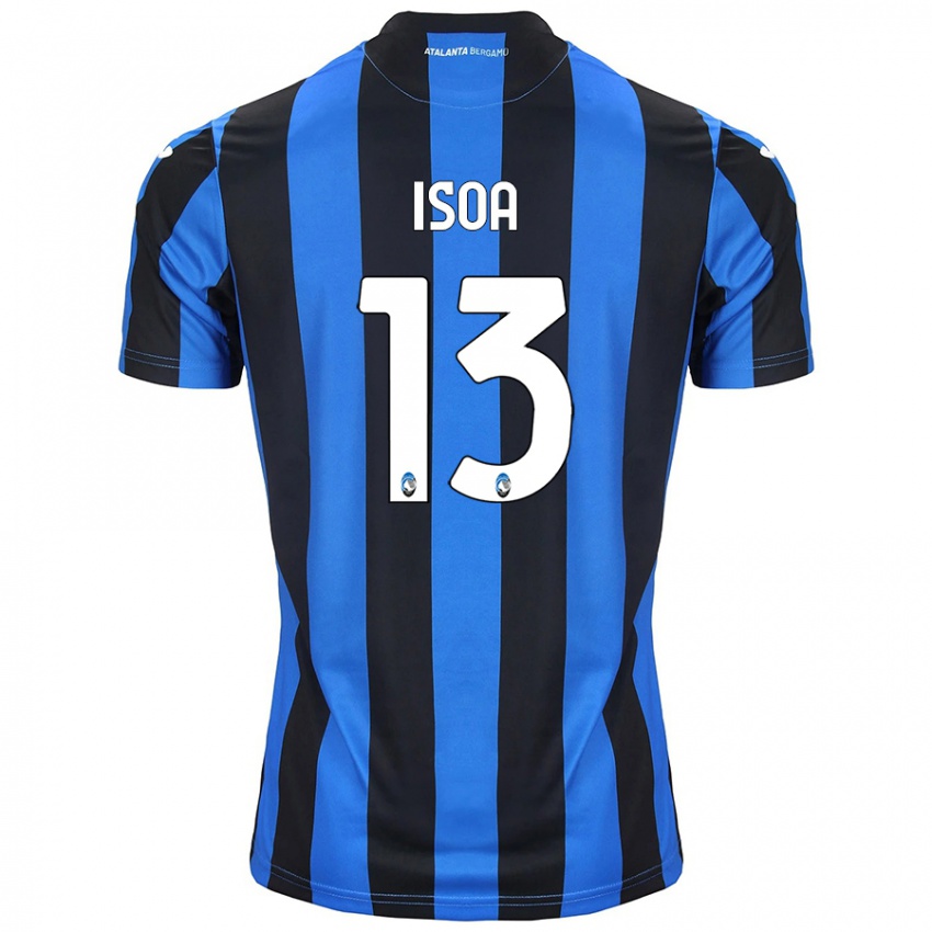 Criança Camisola Isaac Isoa #13 Azul Preto Principal 2024/25 Camisa Brasil