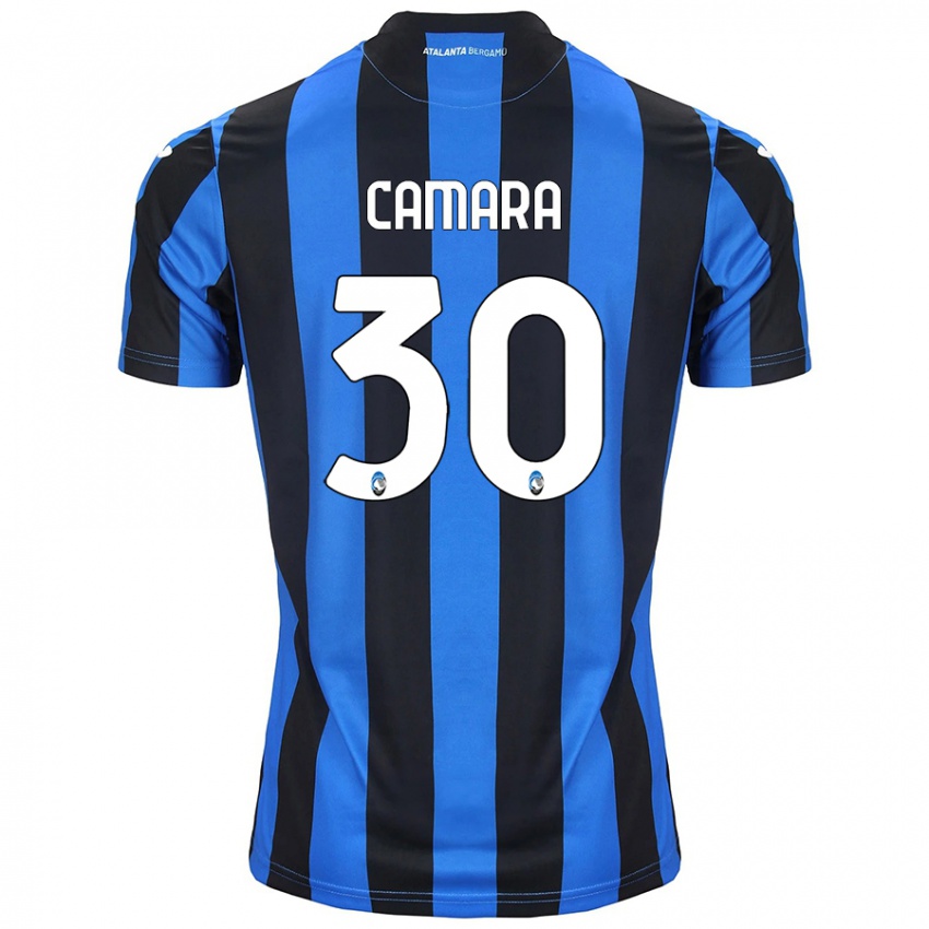 Criança Camisola Henry Camara #30 Azul Preto Principal 2024/25 Camisa Brasil