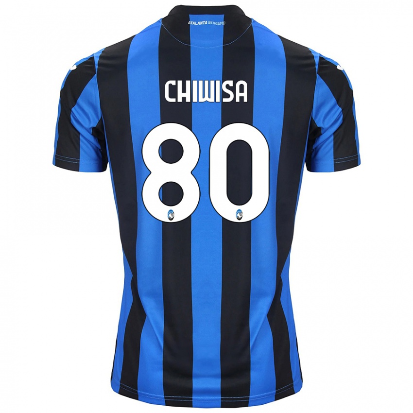 Criança Camisola Mannah Chiwisa #80 Azul Preto Principal 2024/25 Camisa Brasil