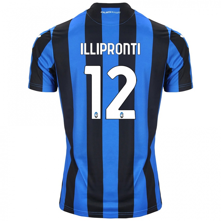 Criança Camisola Filippo Illipronti #12 Azul Preto Principal 2024/25 Camisa Brasil