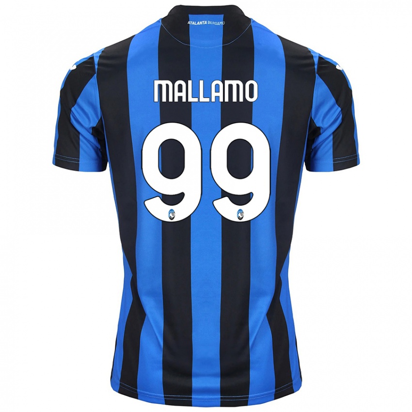 Criança Camisola Alessandro Mallamo #99 Azul Preto Principal 2024/25 Camisa Brasil