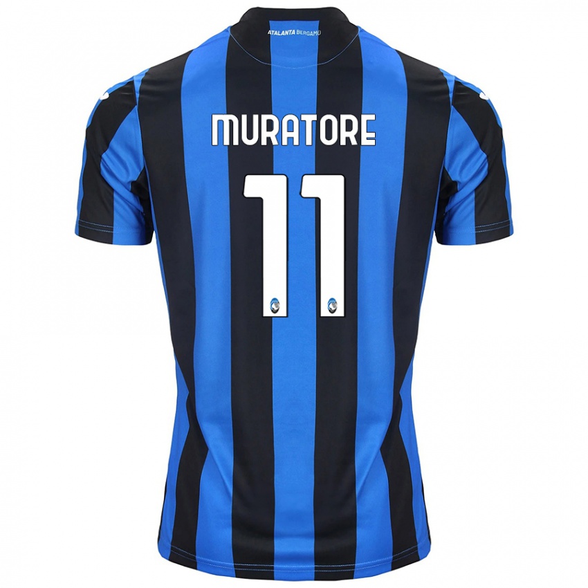 Criança Camisola Simone Muratore #11 Azul Preto Principal 2024/25 Camisa Brasil