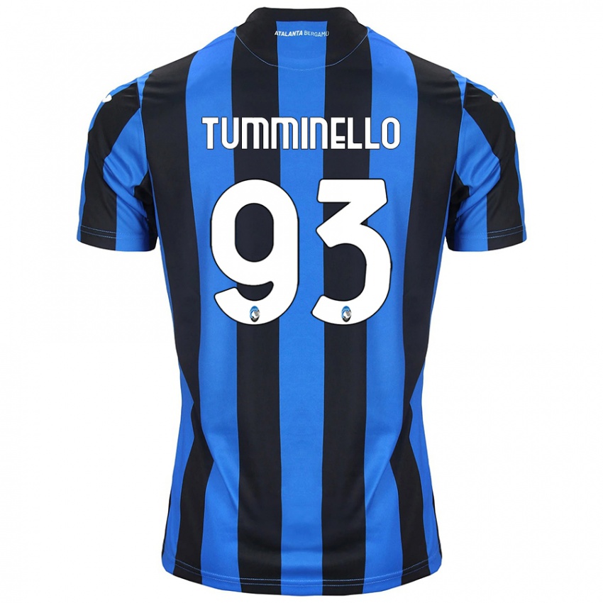 Criança Camisola Marco Tumminello #93 Azul Preto Principal 2024/25 Camisa Brasil