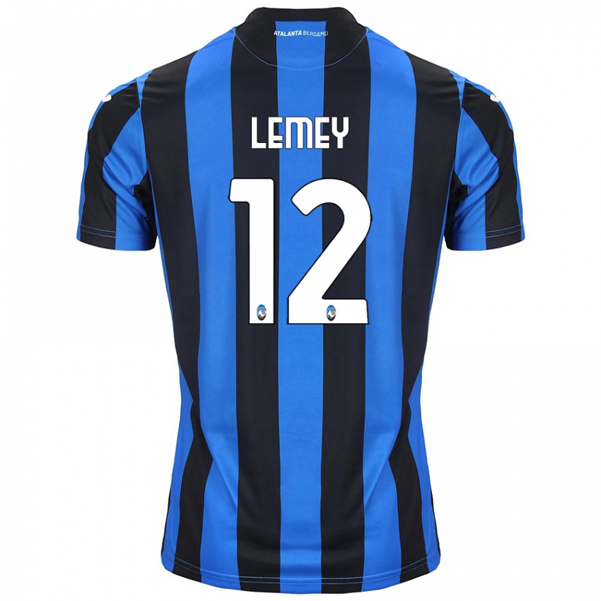 Criança Camisola Diede Lemey #12 Azul Preto Principal 2024/25 Camisa Brasil