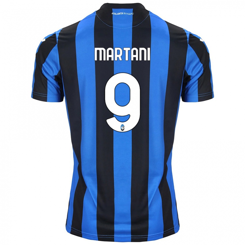 Criança Camisola Alice Martani #9 Azul Preto Principal 2024/25 Camisa Brasil