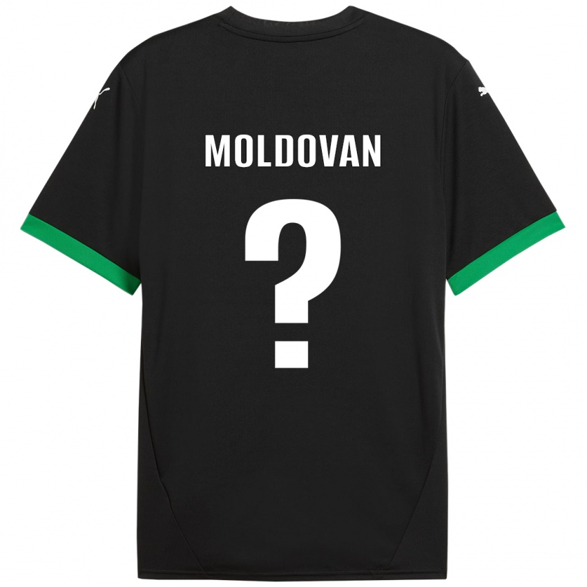 Criança Camisola Horațiu Moldovan #0 Preto Verde Escuro Principal 2024/25 Camisa Brasil