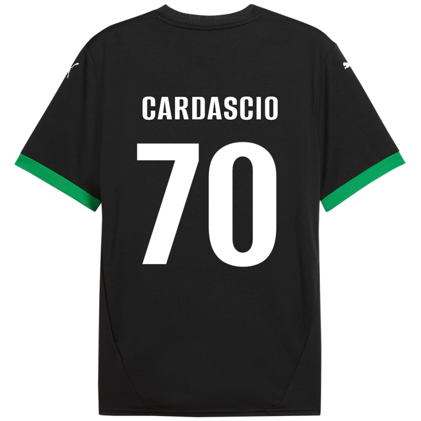 Criança Camisola Alessandro Cardascio #70 Preto Verde Escuro Principal 2024/25 Camisa Brasil