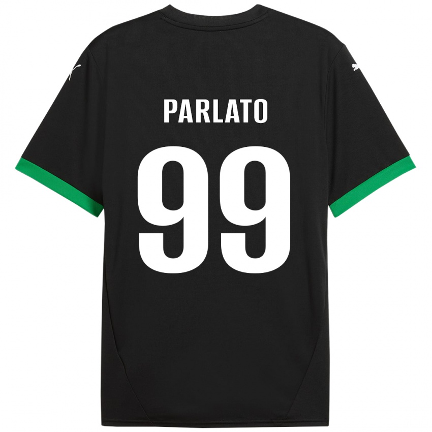 Criança Camisola Claudio Parlato #99 Preto Verde Escuro Principal 2024/25 Camisa Brasil