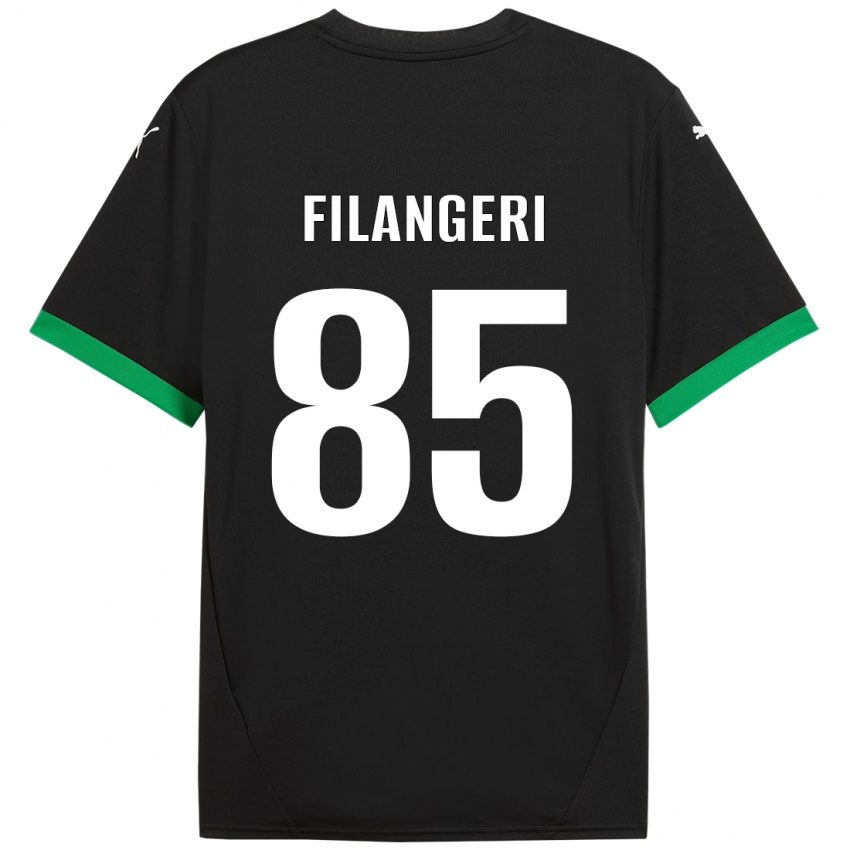 Criança Camisola Maria Luisa Filangeri #85 Preto Verde Escuro Principal 2024/25 Camisa Brasil