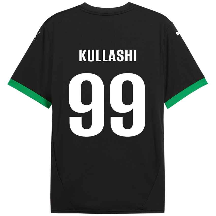 Criança Camisola Loreta Kullashi #99 Preto Verde Escuro Principal 2024/25 Camisa Brasil