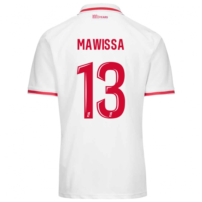 Criança Camisola Christian Mawissa Elebi #13 Vermelho Branco Principal 2024/25 Camisa Brasil