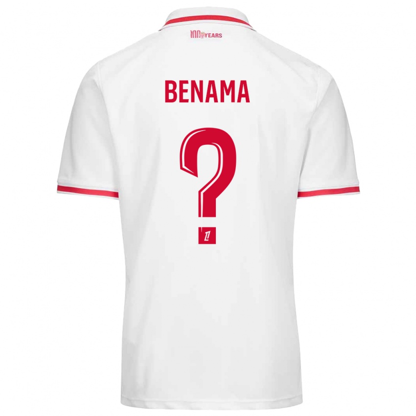 Criança Camisola Mayssam Benama #0 Vermelho Branco Principal 2024/25 Camisa Brasil