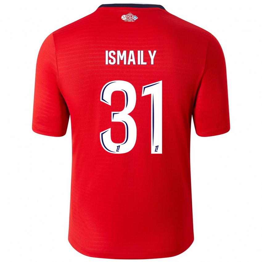 Criança Camisola Ismaily #31 Branco Vermelho Principal 2024/25 Camisa Brasil