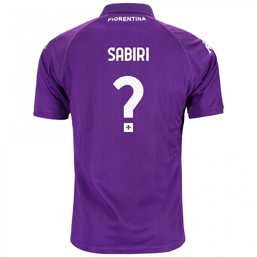 Criança Camisola Abdelhamid Sabiri #0 Roxo Principal 2024/25 Camisa Brasil