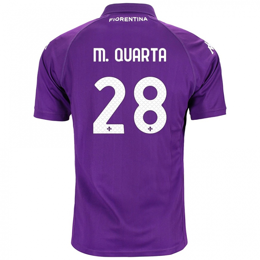 Criança Camisola Lucas Martínez Quarta #28 Roxo Principal 2024/25 Camisa Brasil