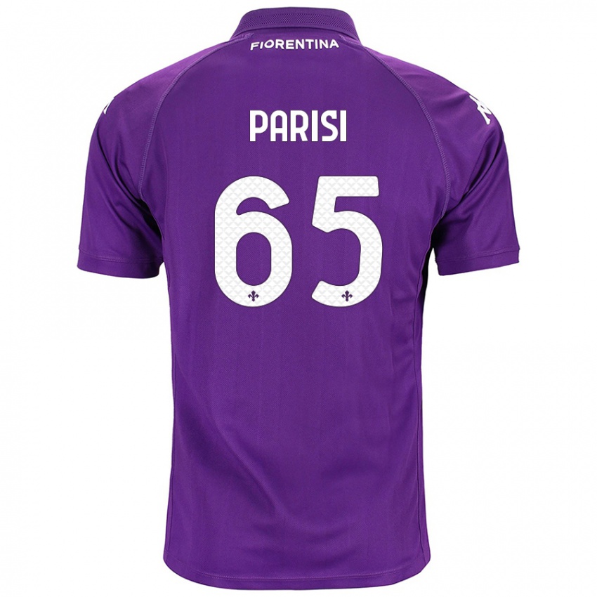 Criança Camisola Fabiano Parisi #65 Roxo Principal 2024/25 Camisa Brasil