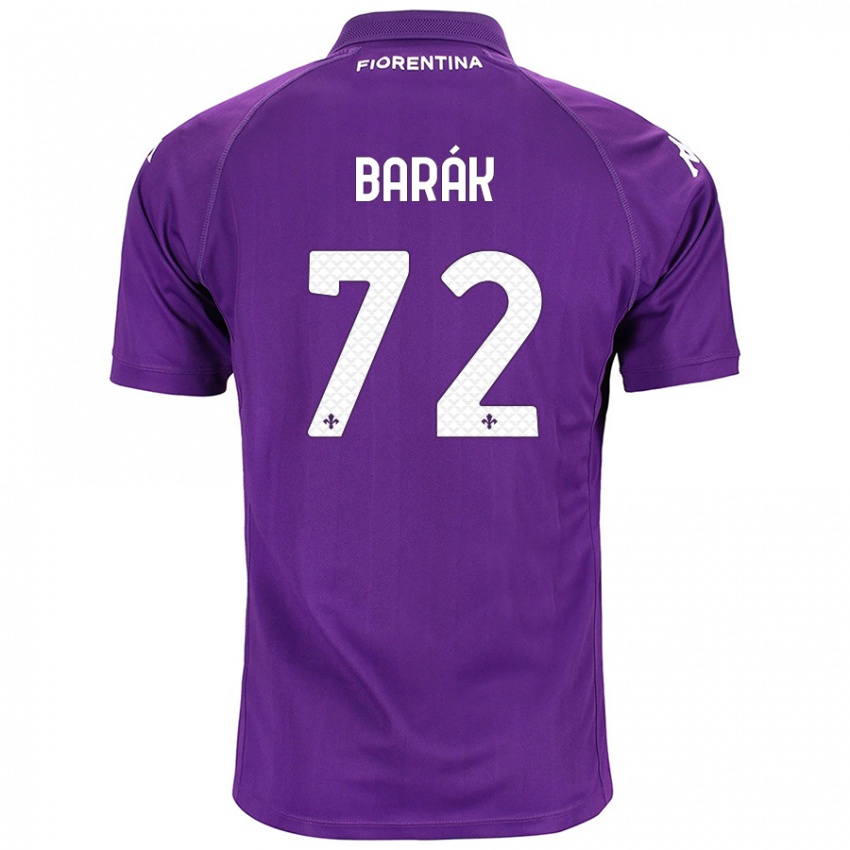 Criança Camisola Antonin Barak #72 Roxo Principal 2024/25 Camisa Brasil