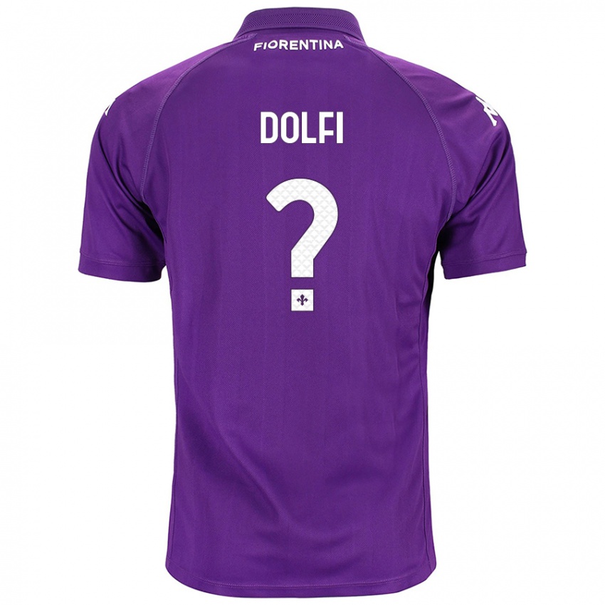 Criança Camisola Brando Dolfi #0 Roxo Principal 2024/25 Camisa Brasil